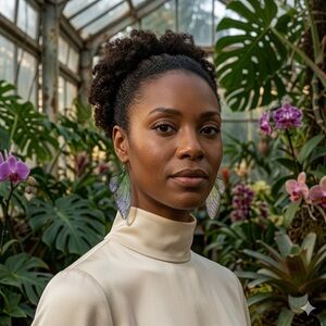 💚🤍 Handmade Resin 14k Gold Plated Foil Butterfly Wing Earrings 💚🤍